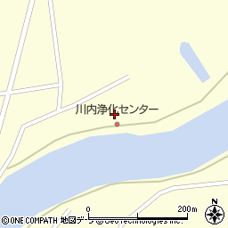 むつ市役所　川内庁舎川内下水浄化センター周辺の地図