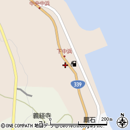 青森県東津軽郡外ヶ浜町三厩中浜33周辺の地図