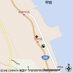 青森県東津軽郡外ヶ浜町三厩中浜44周辺の地図
