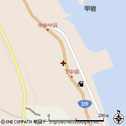 青森県東津軽郡外ヶ浜町三厩中浜49周辺の地図