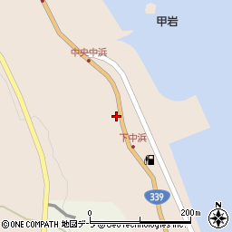 青森県東津軽郡外ヶ浜町三厩中浜52周辺の地図