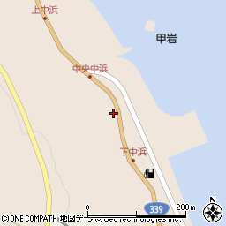 青森県東津軽郡外ヶ浜町三厩中浜57周辺の地図