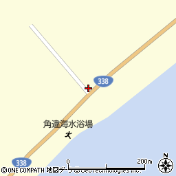青森県むつ市城ヶ沢梅ノ木周辺の地図