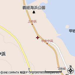 青森県東津軽郡外ヶ浜町三厩中浜87周辺の地図