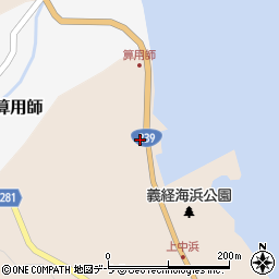 青森県東津軽郡外ヶ浜町三厩中浜125周辺の地図