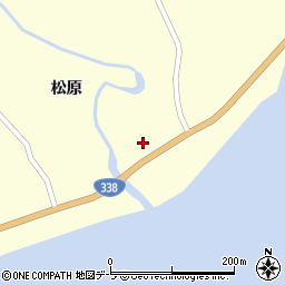 青森県むつ市城ヶ沢下川迎7周辺の地図