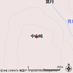 青森県今別町（東津軽郡）袰月（中山崎）周辺の地図