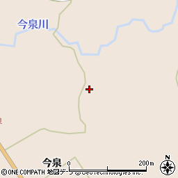 青森県むつ市奥内坂本周辺の地図