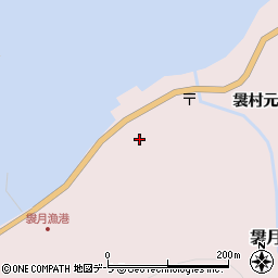 青森県東津軽郡今別町袰月袰村元周辺の地図