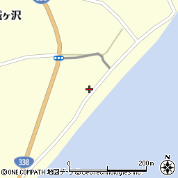 青森県むつ市城ヶ沢城ヶ沢23周辺の地図