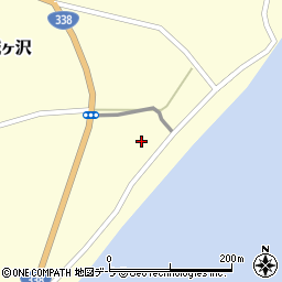 青森県むつ市城ヶ沢城ヶ沢21周辺の地図