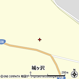 青森県むつ市城ヶ沢（梨子平）周辺の地図