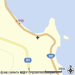 青森県東津軽郡外ヶ浜町三厩上宇鉄5周辺の地図