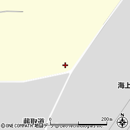 青森県むつ市城ヶ沢（薪取道）周辺の地図