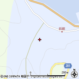 青森県外ヶ浜町（東津軽郡）三厩梹榔周辺の地図