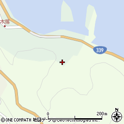 青森県東津軽郡外ヶ浜町三厩鎧嶋周辺の地図