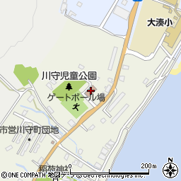 むつ市役所本庁舎　老人憩の家福寿荘・大湊周辺の地図
