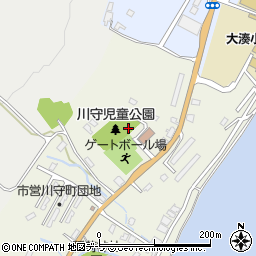 川守児童公園周辺の地図