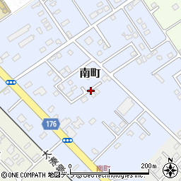 青森県むつ市南町周辺の地図