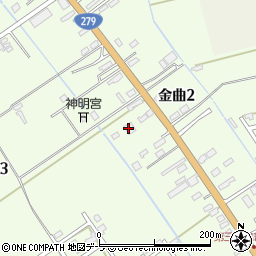 成田鈑金塗装工場周辺の地図
