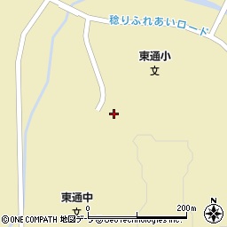 東通村立学校給食センター周辺の地図