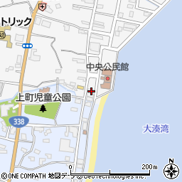 青森県むつ市大湊浜町13-11周辺の地図