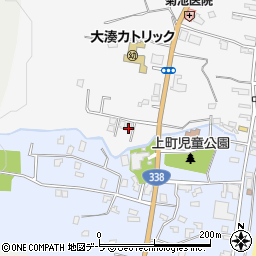 青森県むつ市大湊浜町21-14周辺の地図