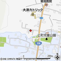 青森県むつ市大湊浜町21-20周辺の地図