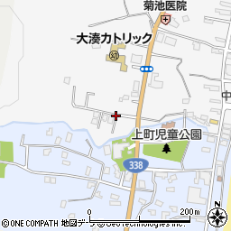 青森県むつ市大湊浜町21周辺の地図