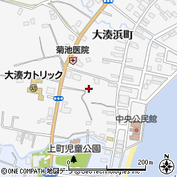 青森県むつ市大湊浜町18-3周辺の地図