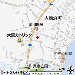 青森県むつ市大湊浜町18周辺の地図