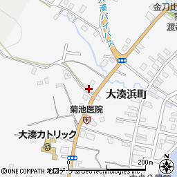 青森県むつ市大湊浜町15-11周辺の地図