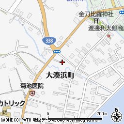青森県むつ市大湊浜町10周辺の地図
