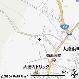 〒035-0085 青森県むつ市大湊浜町の地図