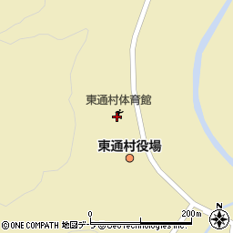 東通村体育館周辺の地図