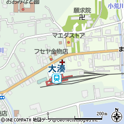 青森銀行大湊支店周辺の地図