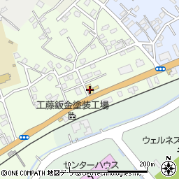 青森三菱ふそうむつ出張所営業周辺の地図