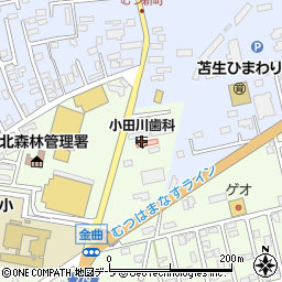 小田川歯科医院周辺の地図