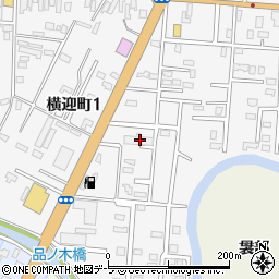 となみ療護園　横迎町ホーム周辺の地図