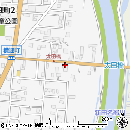 株式会社みちのくクボタむつ店周辺の地図