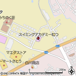 スイミングアカデミーむつ周辺の地図