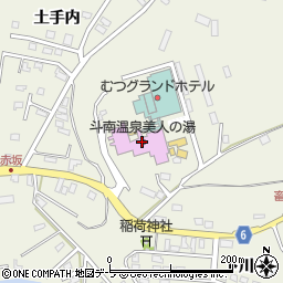 斗南温泉周辺の地図