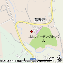 青森県むつ市大平落野沢18周辺の地図