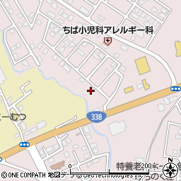 青森県むつ市緑ヶ丘1-8周辺の地図