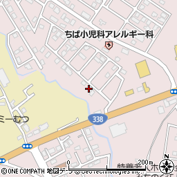 青森県むつ市緑ヶ丘1-7周辺の地図