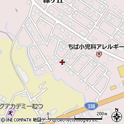 青森県むつ市緑ヶ丘9周辺の地図