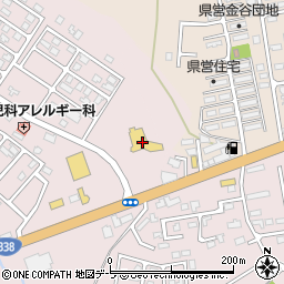 トヨタカローラ八戸　むつ店周辺の地図