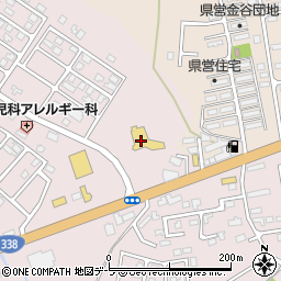 トヨタカローラ八戸むつ店周辺の地図