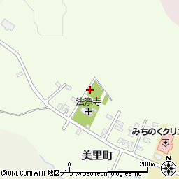 青森県むつ市美里町周辺の地図
