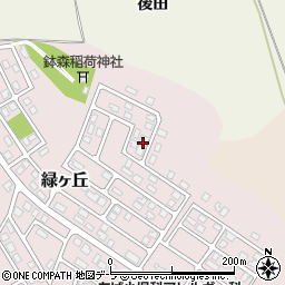 青森県むつ市緑ヶ丘19周辺の地図